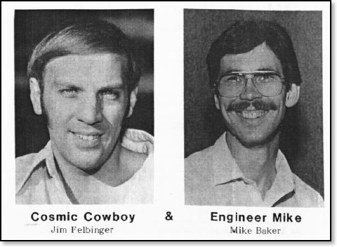 Q-Crew, The Cosmic Cowboy and Engineer Mike